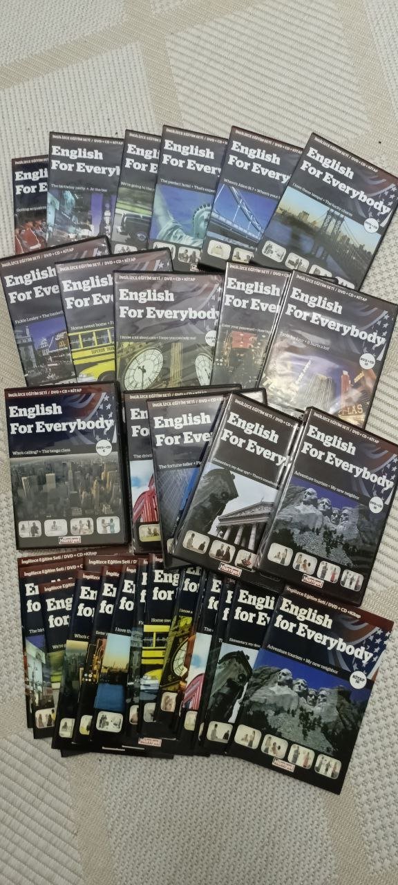 Книги и диски для изучения английского English for Everyone — Анталия, Турция