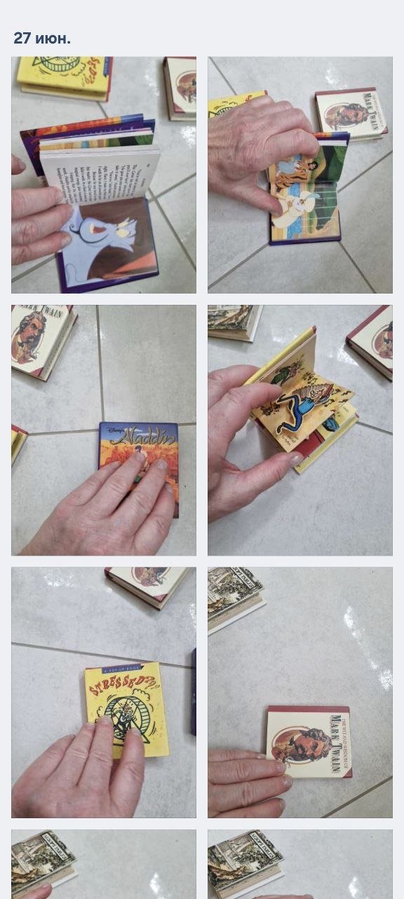 English mini books, €3 each — Paphos, Cyprus