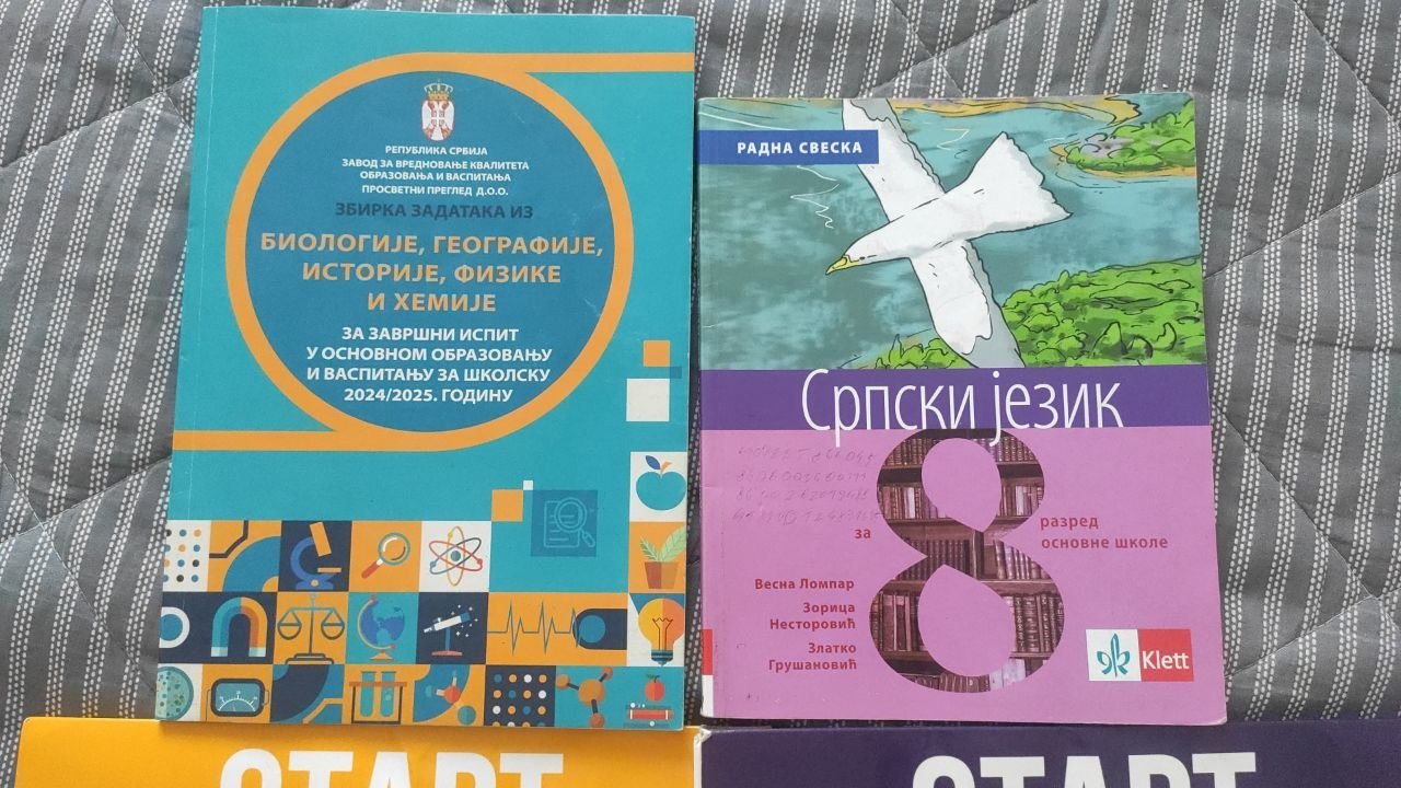 Exam prep for 8th grade — Belgrade, Serbia