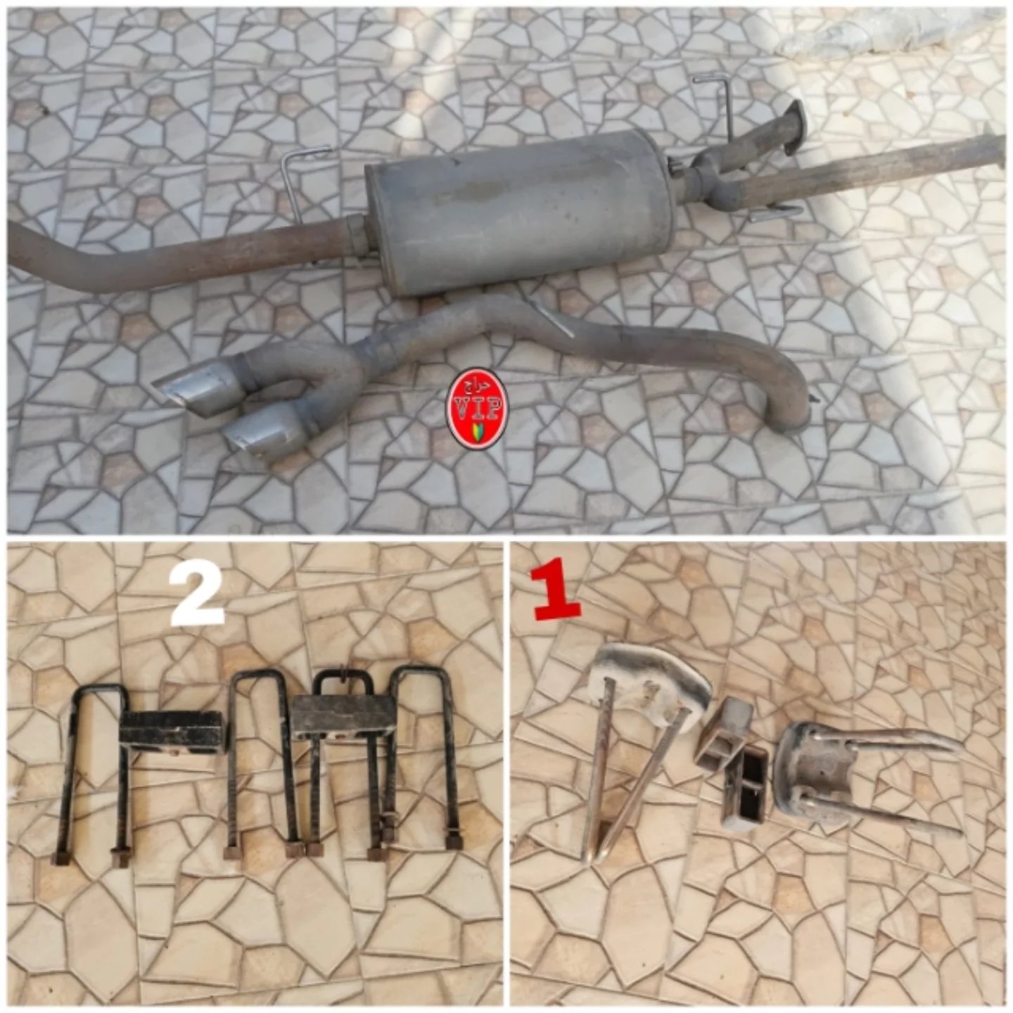 Exhaust part: muffler/pipe (CORSA) — used_or_unknown — Dubai, UAE