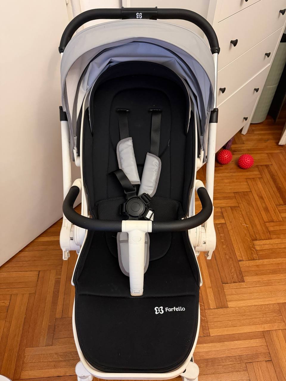 Farfello STELLA stroller with rotating seat — used — Belgrade, Serbia