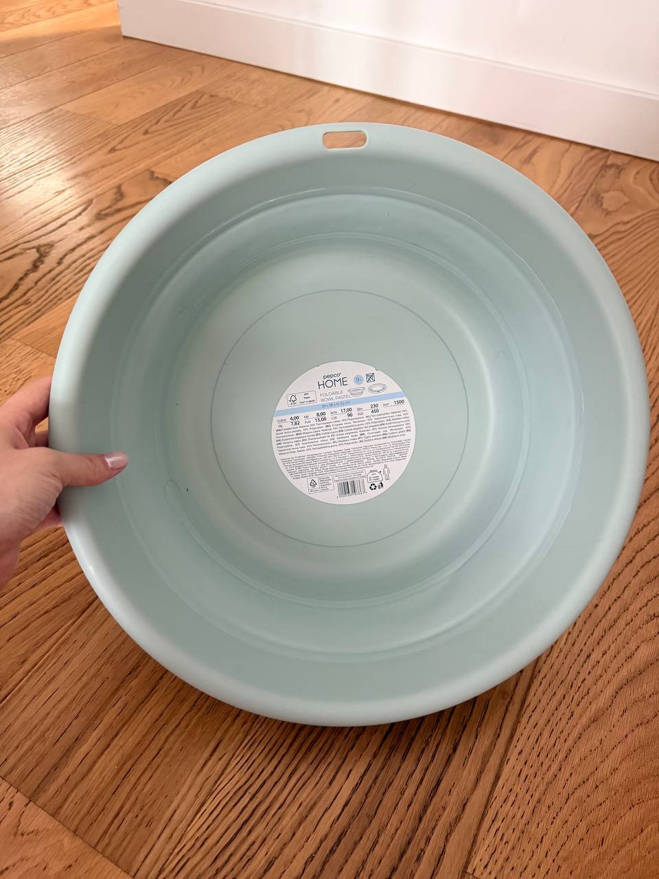 Foldable basin Pepco 9 L (new, 2 pcs) — Belgrade, Serbia