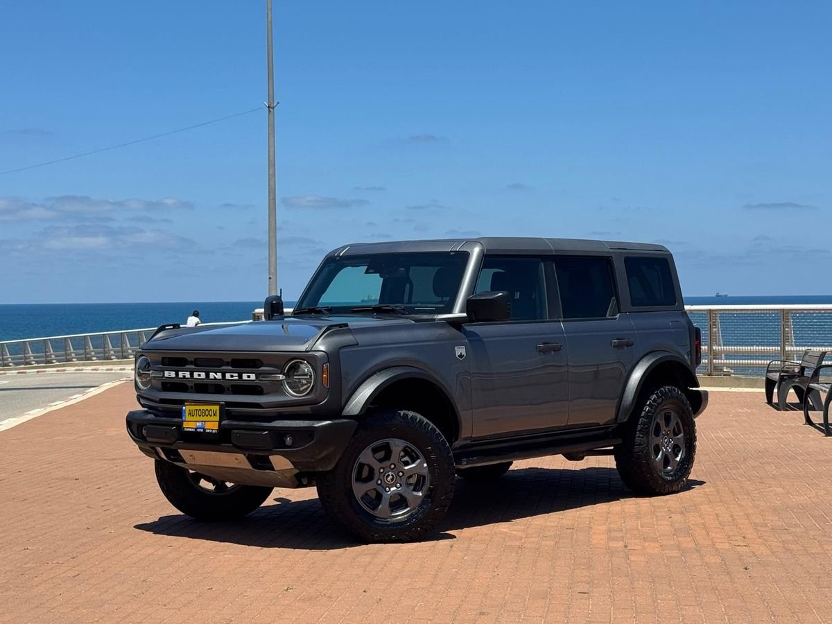 Ford Bronco 2024 Big Bend 4D gray automatic 2.3 petrol — Haifa, Israel