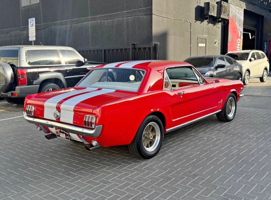 Ford Mustang V8 1966, automatic, AC, fully restored — Dubai, UAE