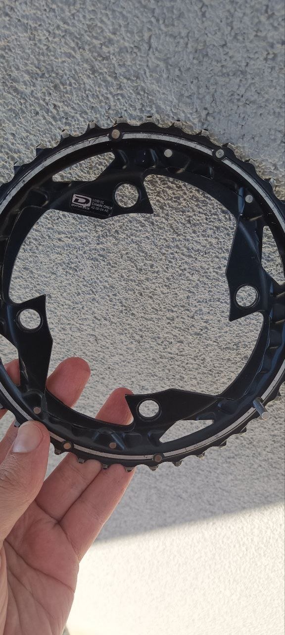 Front chainring 42T BCD 104 (30 GEL) — used — Batumi, Georgia