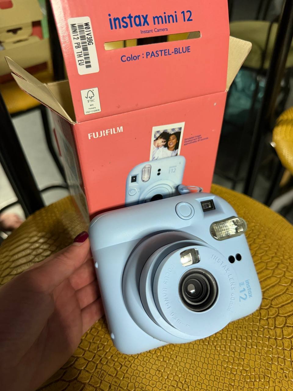 كاميرا فوجي فيلم Instax Mini 12 الفورية — مستعمل — سانت بطرسبرغ, روسيا