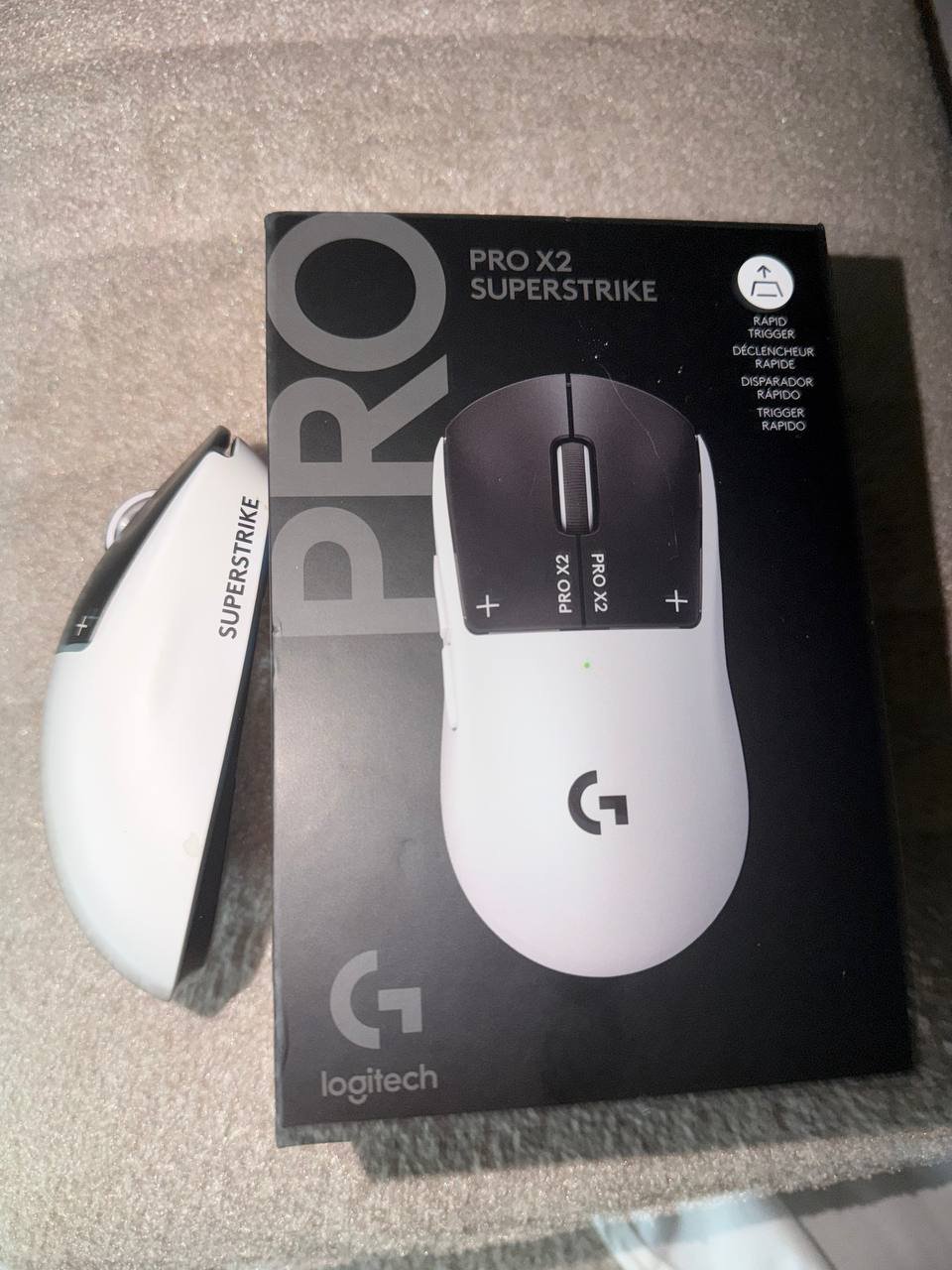 Игровая мышь Logitech Pro X2 Superstrike (Superstrike 2) — Б/у, как новый — Аланья, Турция