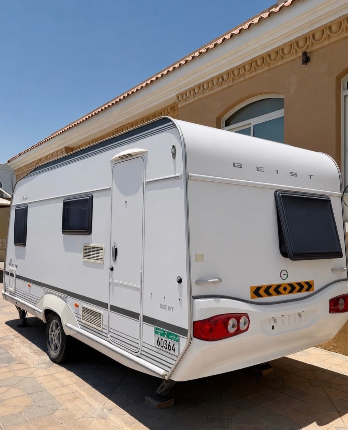 GEIST caravan 2007/2008 with solar system 45000 AED — Abu Dhabi, UAE GEIST caravan 2007/2008 with solar system 45000 AED — used — Abu Dhabi, UAE
