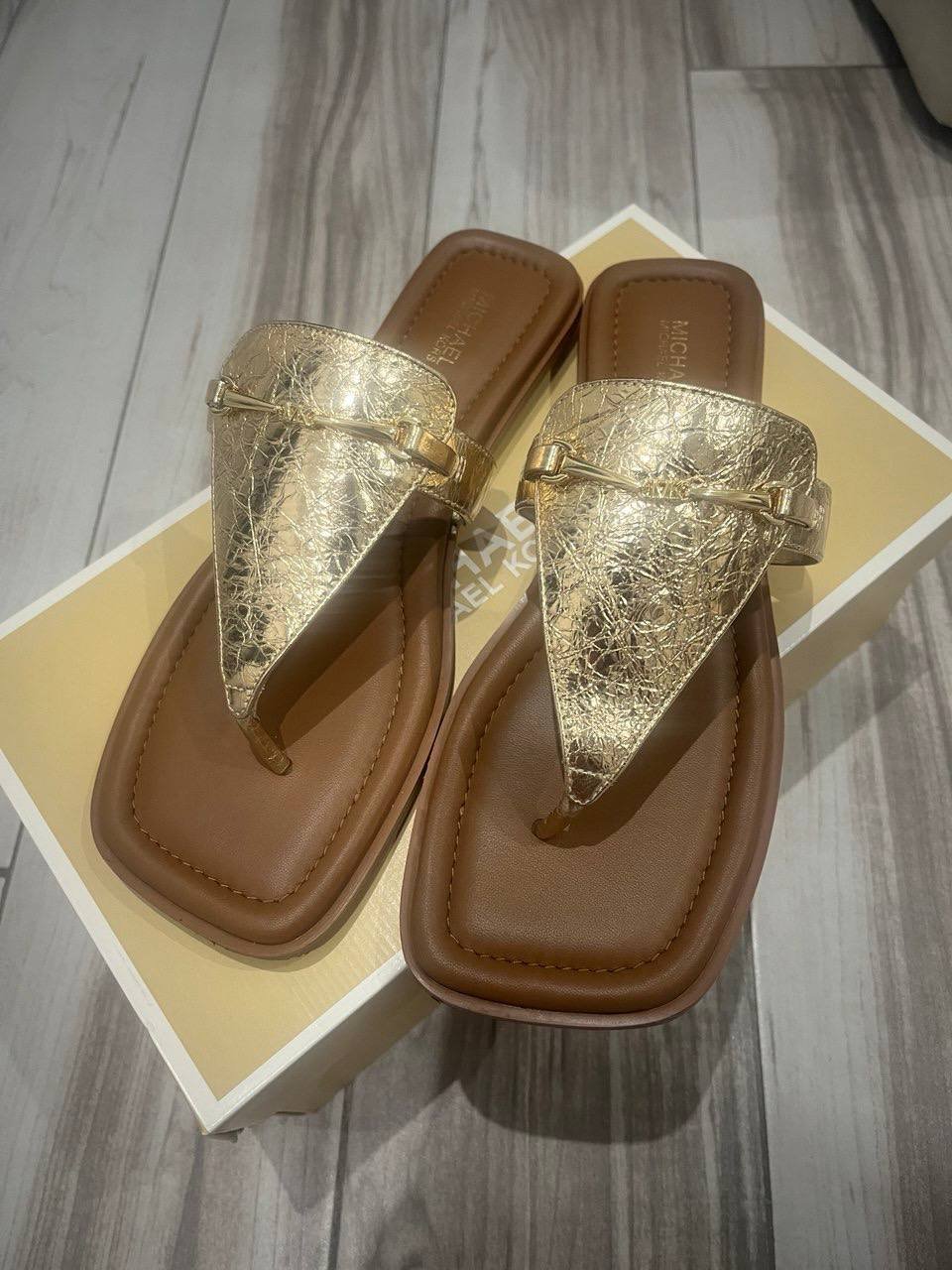 Gold Michael Kors sandals, size 40 — Tenerife, Spain Gold Michael Kors sandals, size 40 — Tenerife, Spain