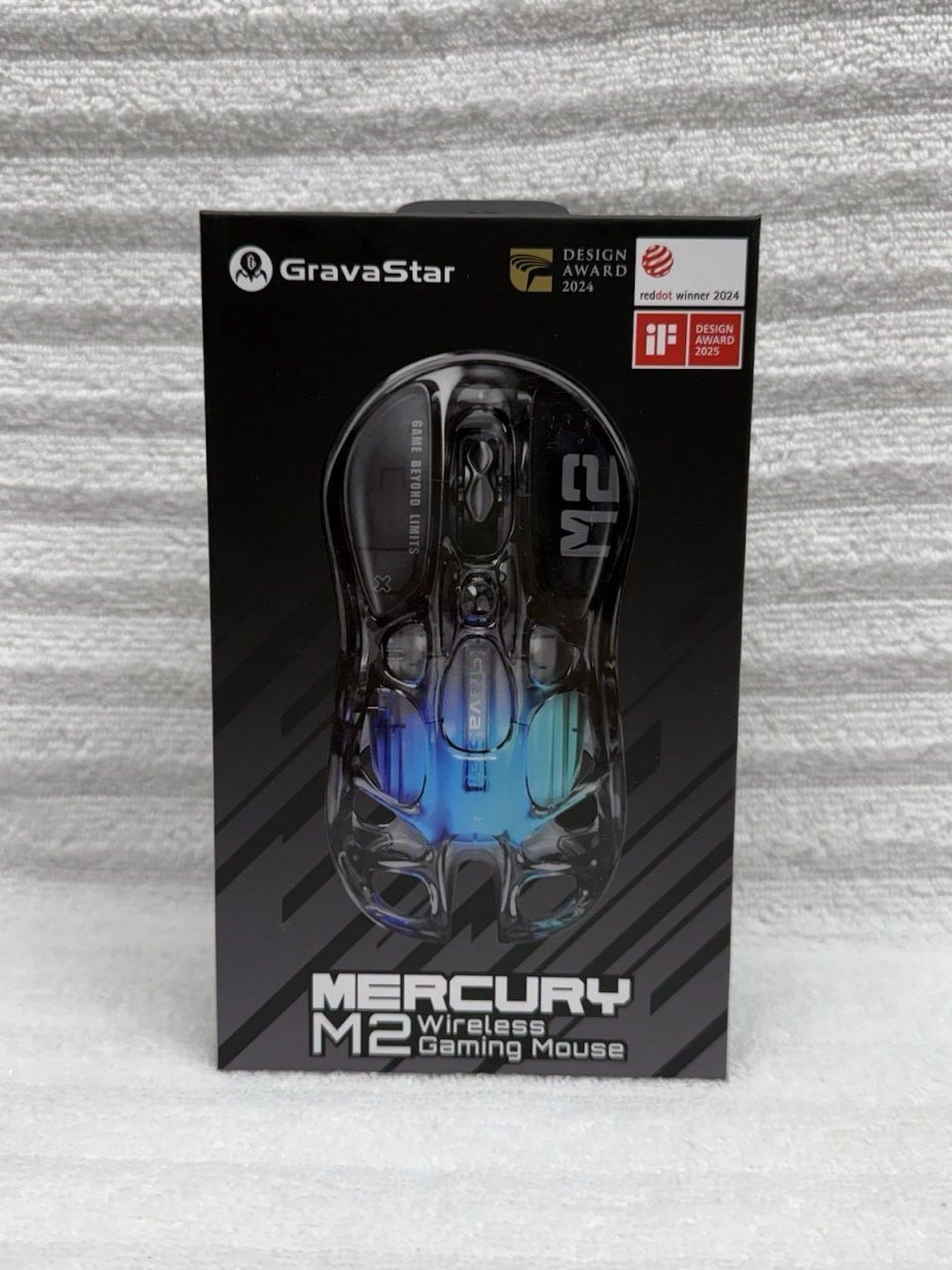 Игровая мышь GravaStar Mercury M2 Wireless (Transparent Black) — new sealed — Батуми, Грузия