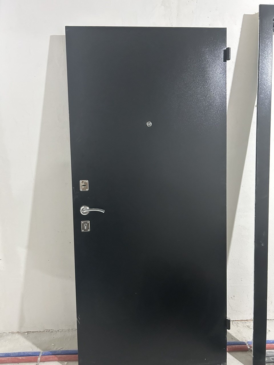 GROHE entrance door from developer — no defects — Moscow, Russia