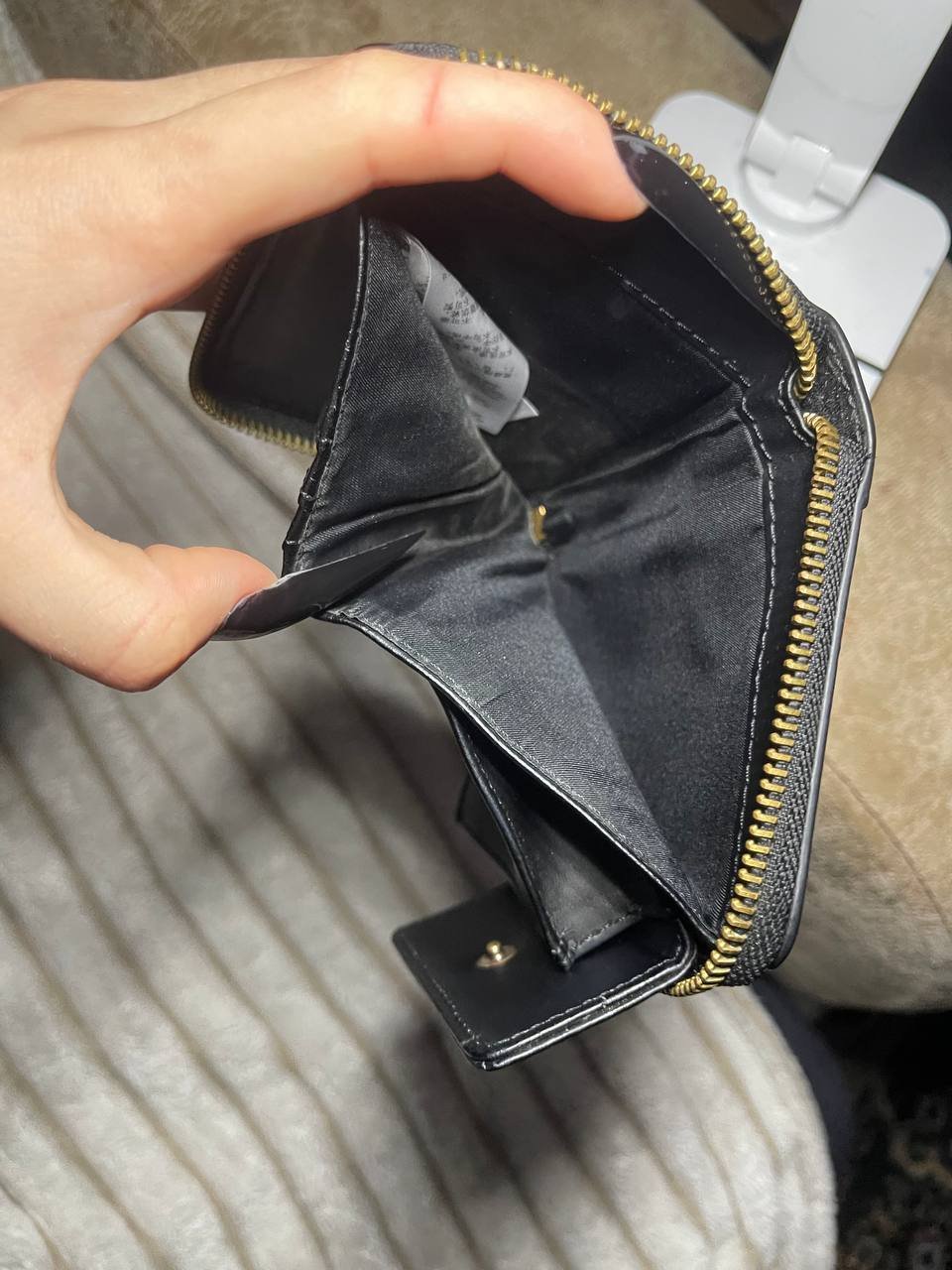 Guess wallet used, black leather — Batumi, Georgia