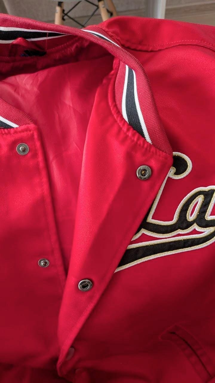 جاكيت بومبر ساتان من H&M LaBrea للرجال مقاس M-L — باتومي, جورجيا