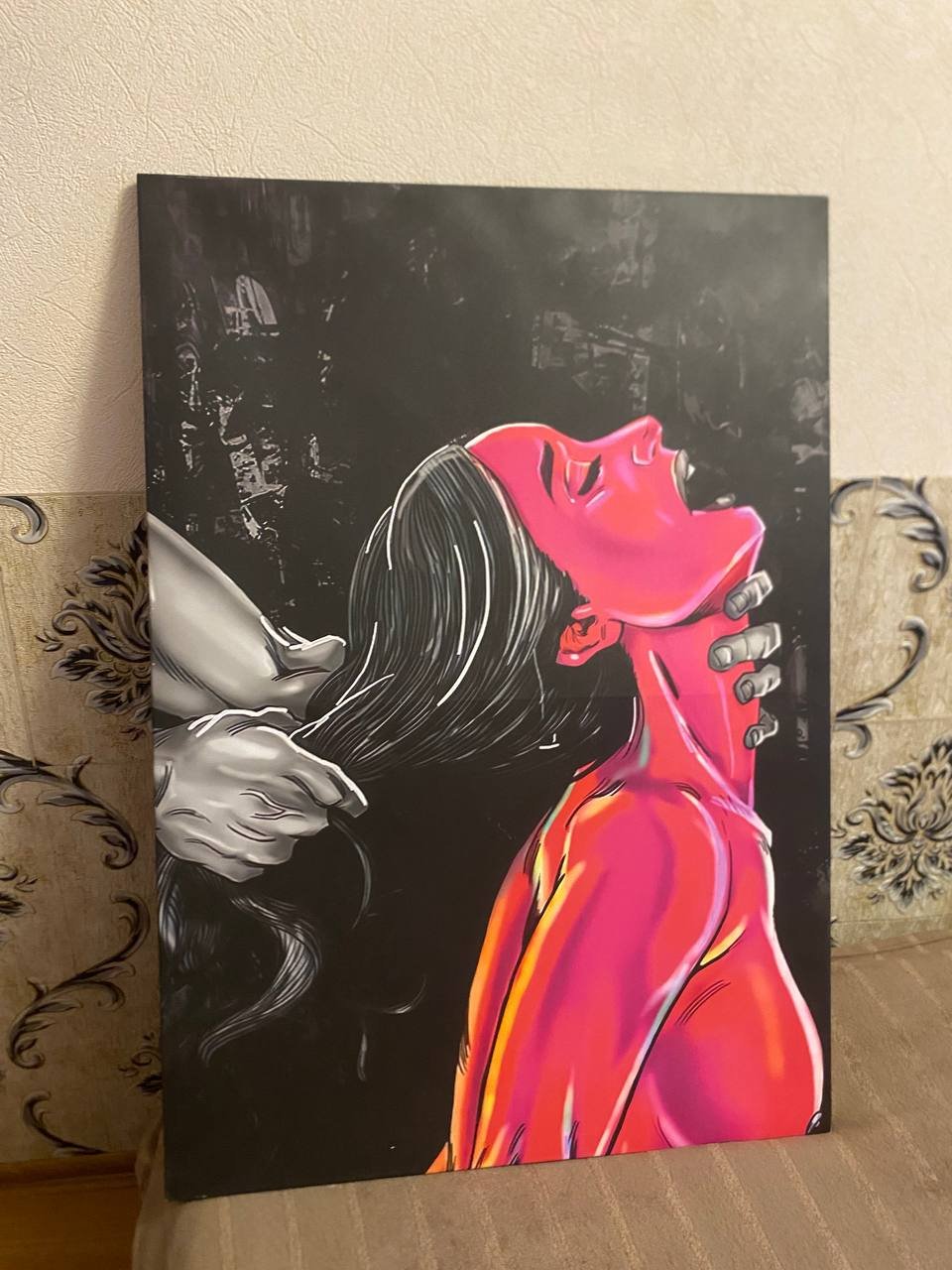 Handmade interior paintings (2 pcs) — Moscow, Russia