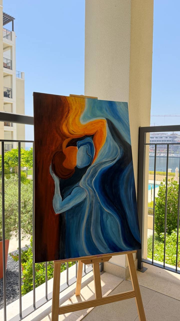 Handmade painting 60x90 (unframed) — Dubai, UAE