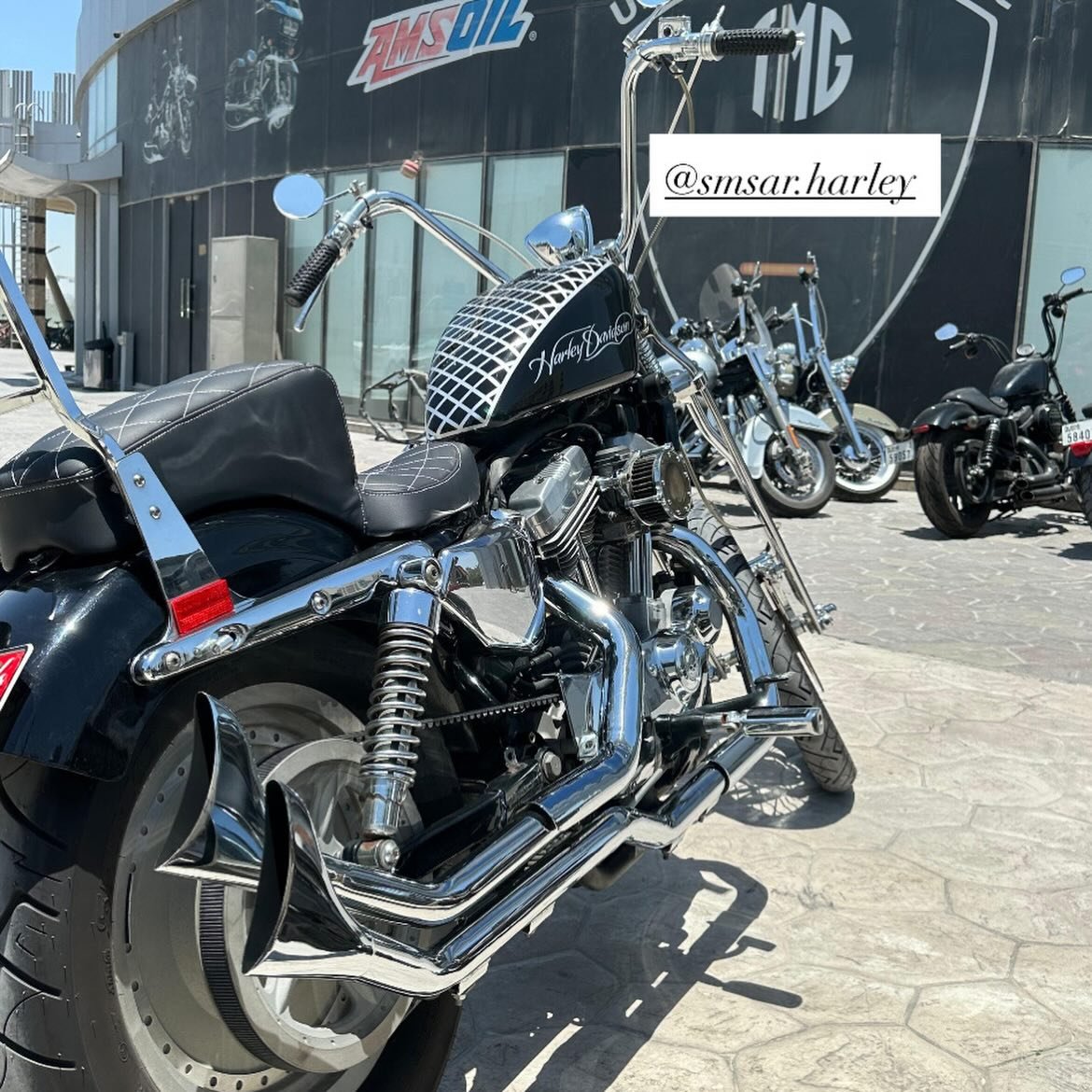 Harley-Davidson Sportster 883 Springer Chopper Style 2006 — Dubai, UAE