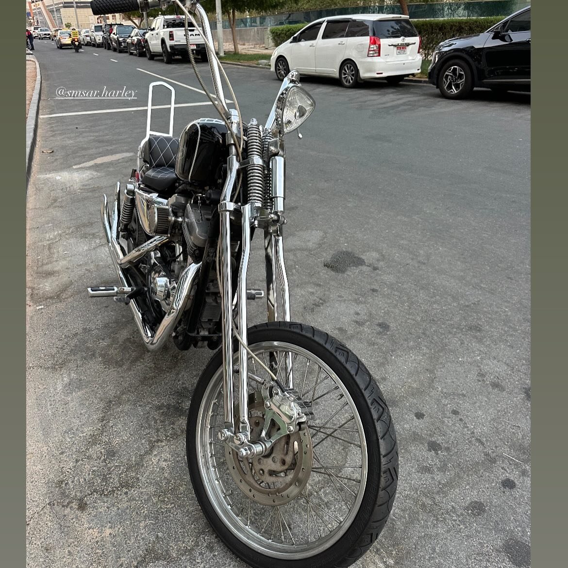 Harley-Davidson Sportster 883 Springer Chopper Style 2006 — Dubai, UAE