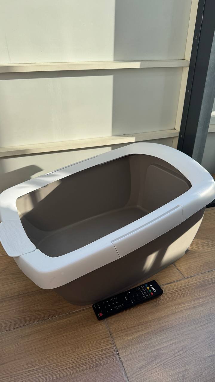 High cat litter tray with removable side IMAC, perfectly clean — Batumi, Georgia