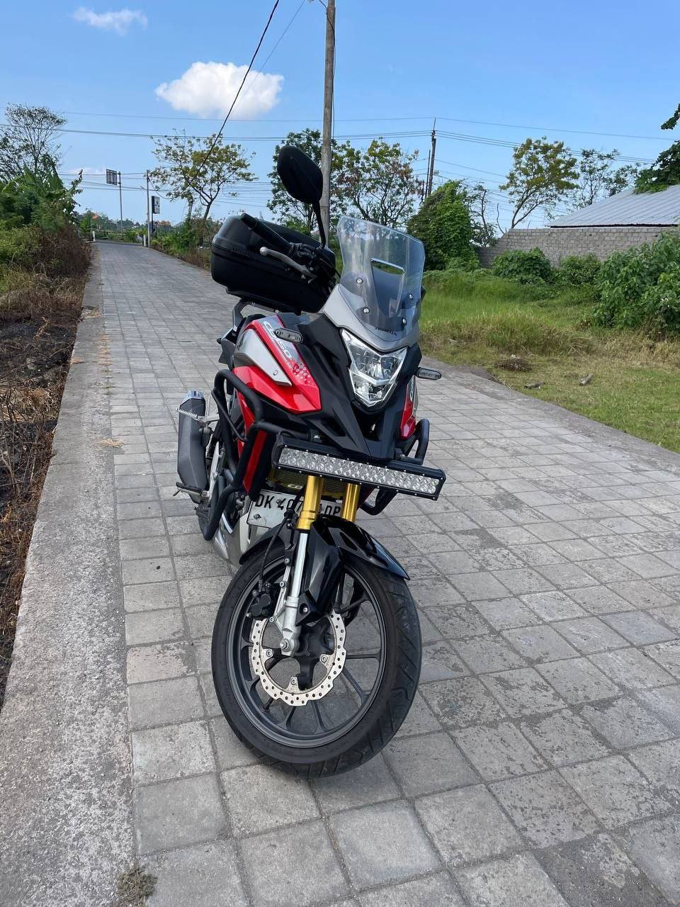 Honda CB150X motorcycle rental — Bali, Indonesia