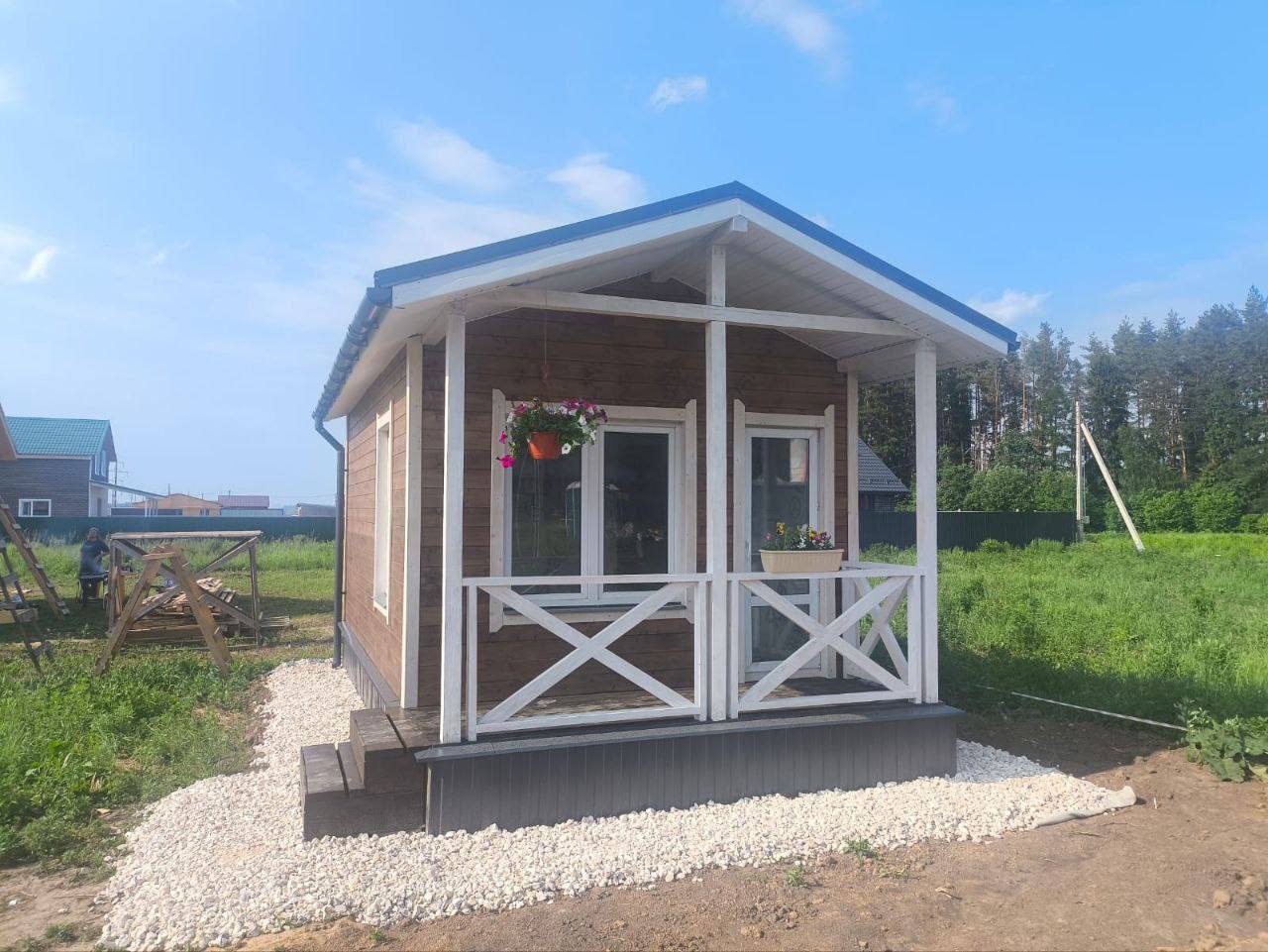 Construcción de casas y baños llave en mano, techos y fachadas — Moscú, Rusia