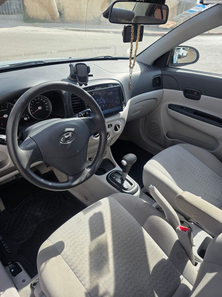 Hyundai Accent 2008 automatic, 82,000 km, GL — Tel Aviv, Israel