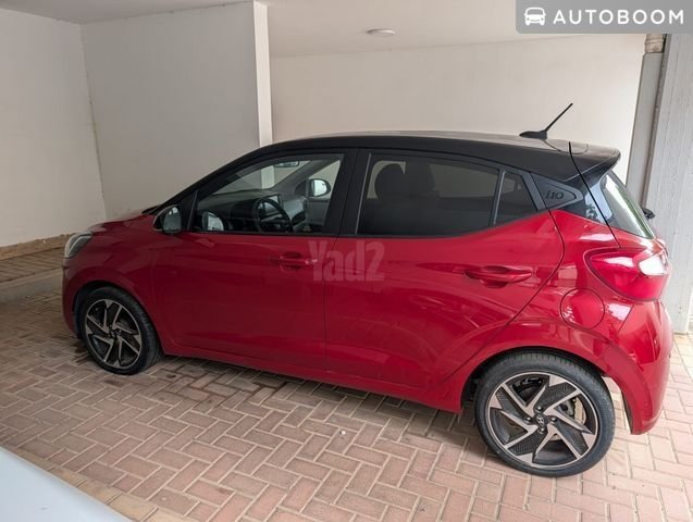 Hyundai i10 2023 Supreme ruby red robot — Tel Aviv, Israel