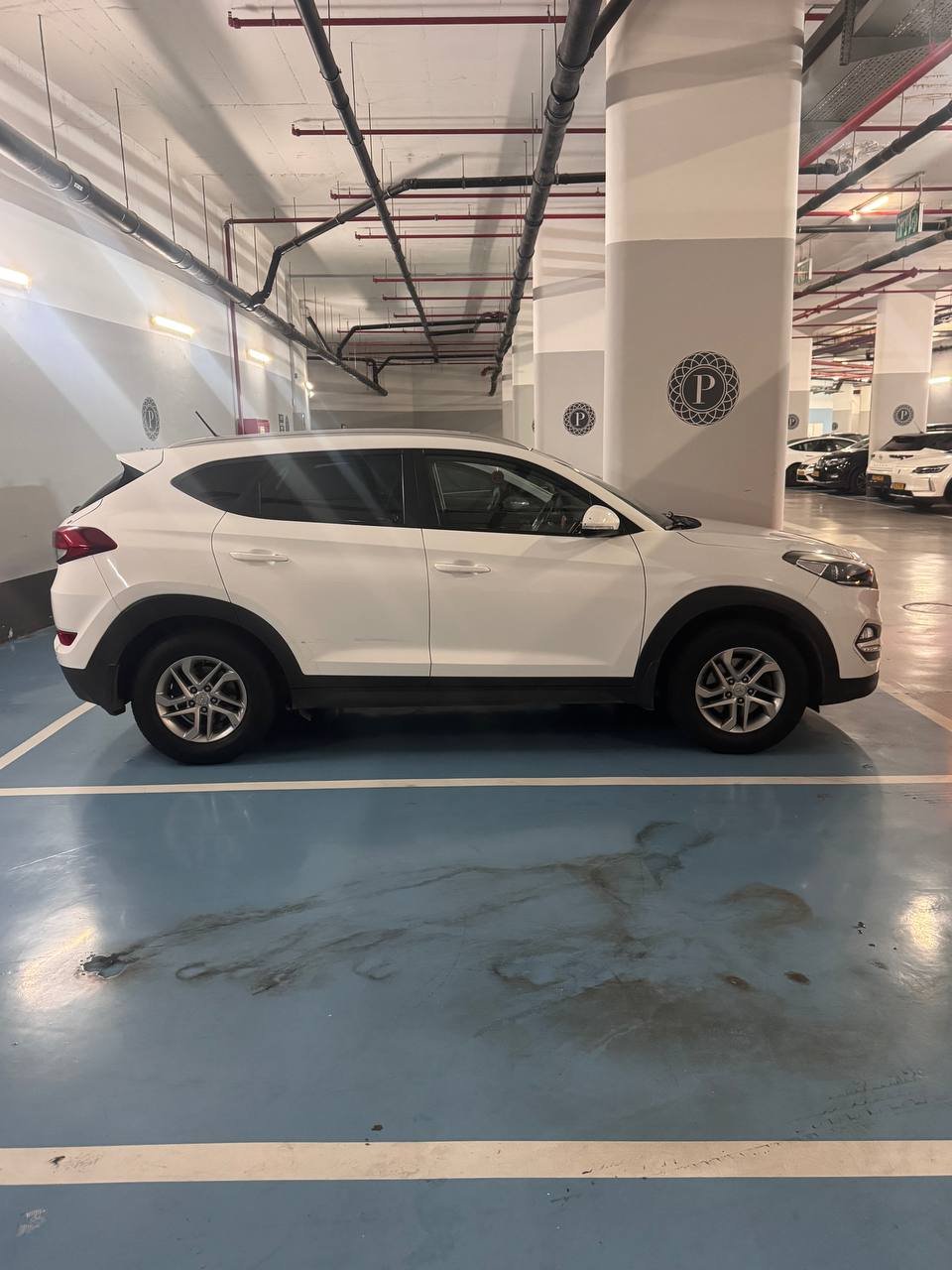 Hyundai Tucson 2017 белый, 93 тыс. км, автомат — б/у — Тель-Авив, Израиль