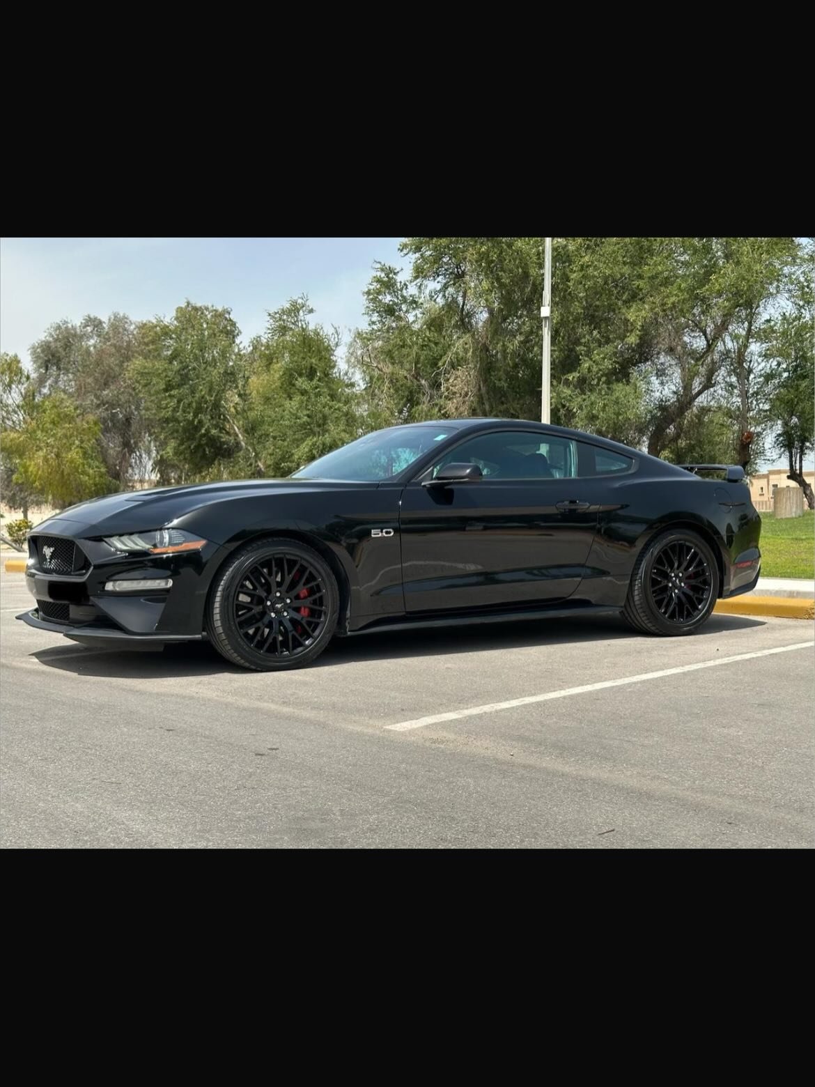 Ford Mustang GT 2021, 8 цилиндров, черный, PPF, SYNC 3 — Дубай, ОАЭ