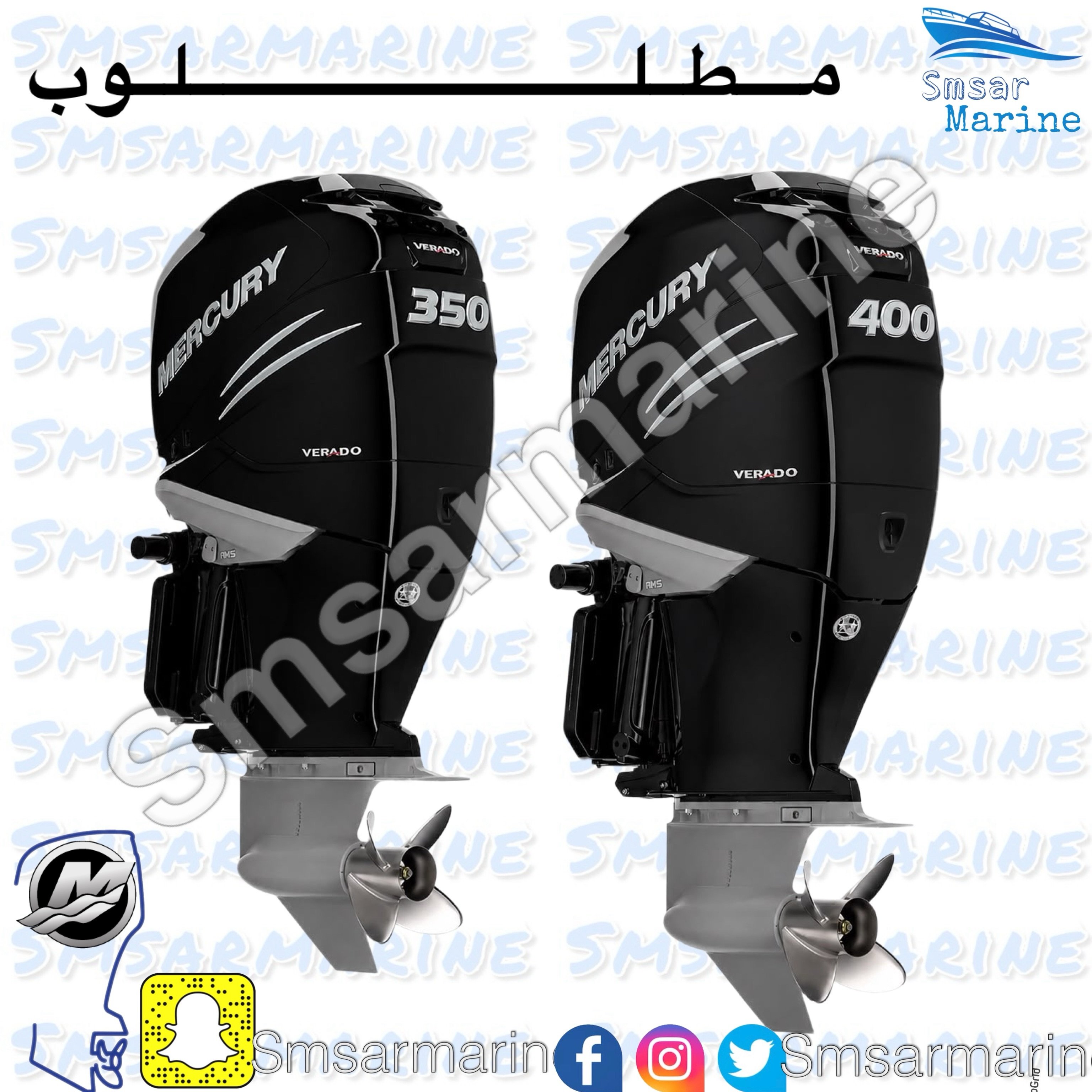 محرك خارجي Mercury 400 (Verado) 2020 — دبي, الإمارات