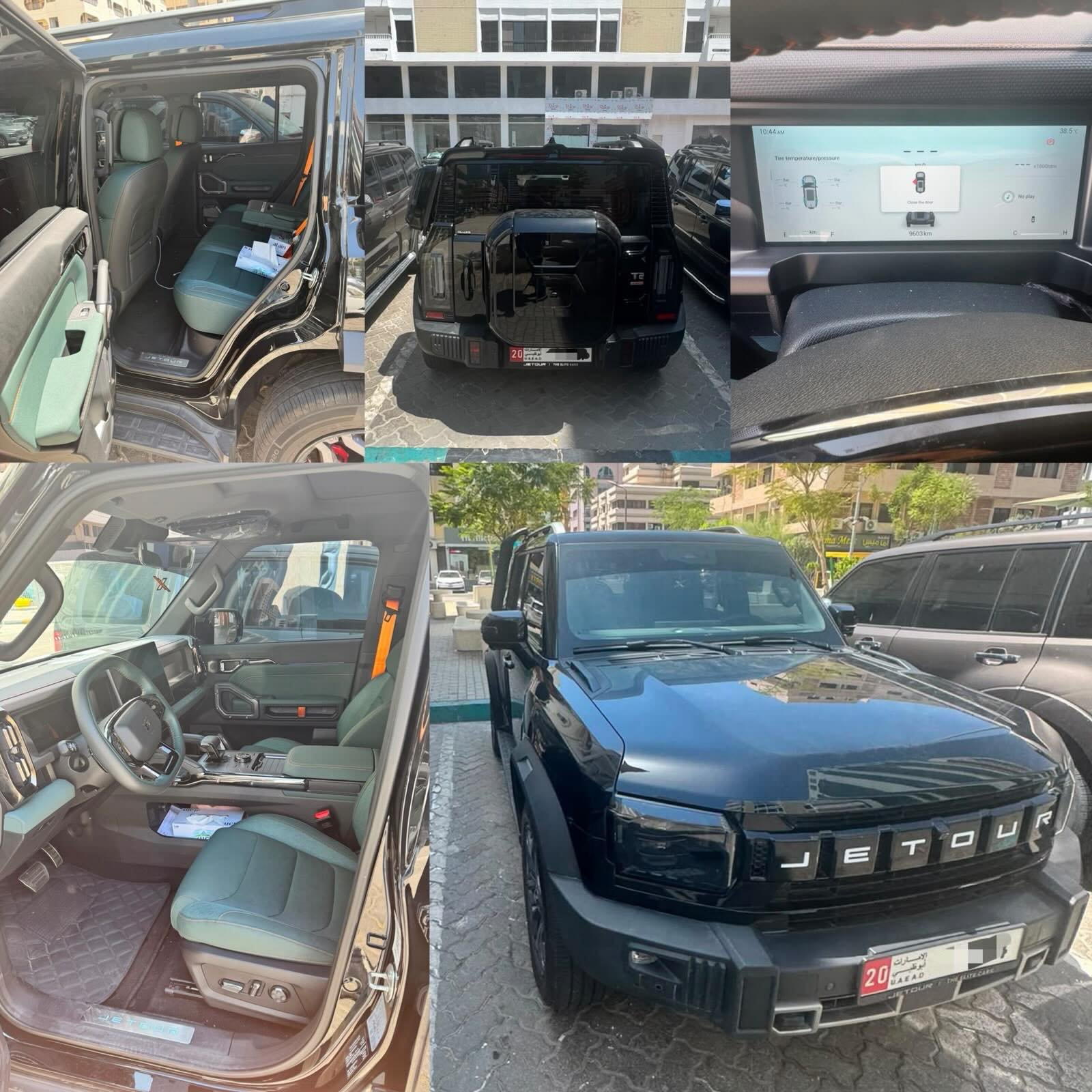 Black Jeep Wrangler (interior), price on request — Dubai, UAE