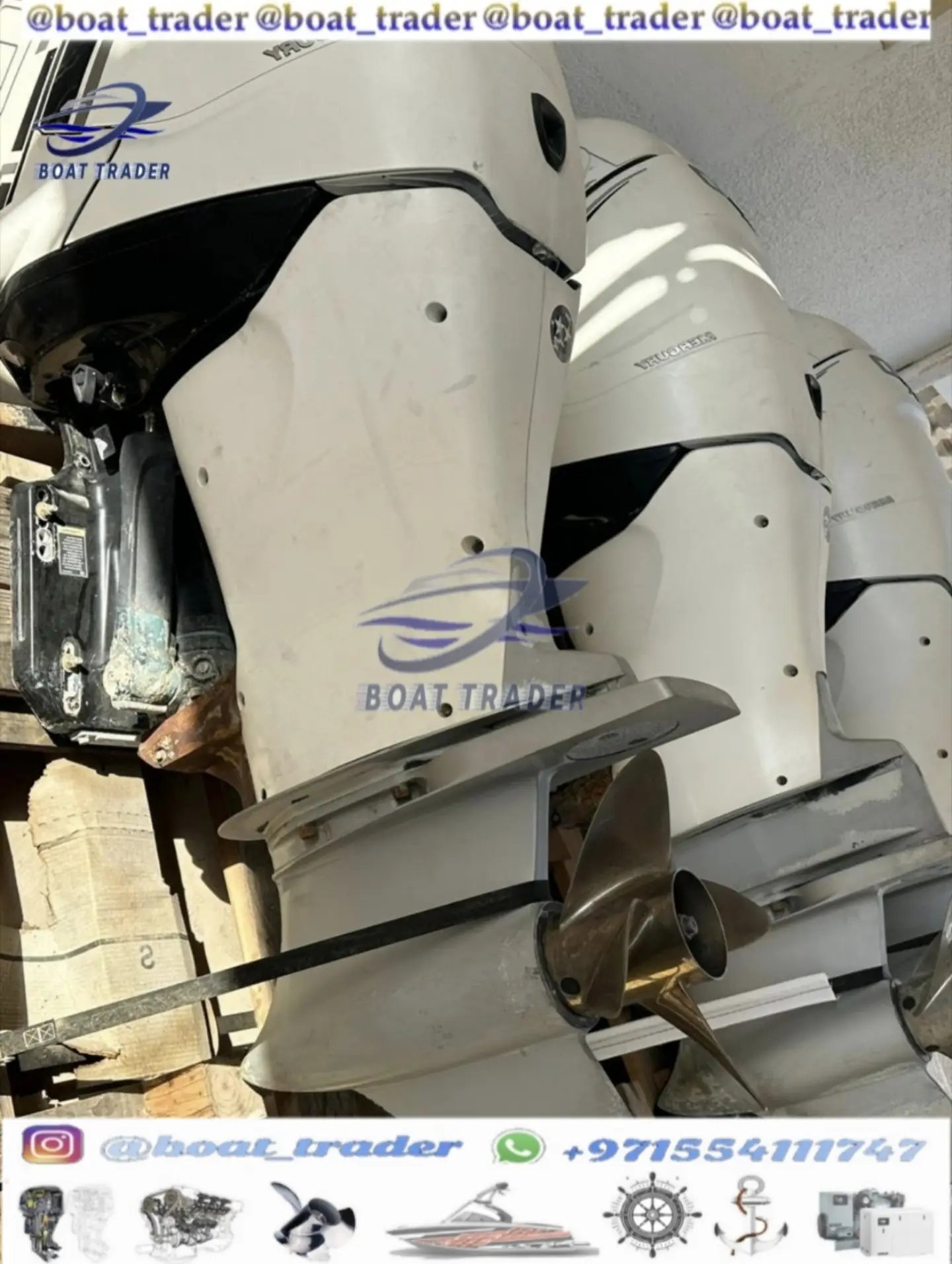 Motor fuera borda Mercury 400 Rasing 2017 (3 uds) — Dubái, EAU