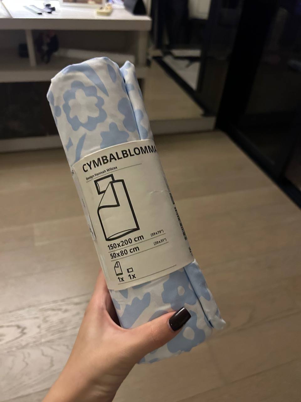 طقم مفروشات IKEA CYMBALBLOMMA 150×200 — بانكوك, تايلاند
