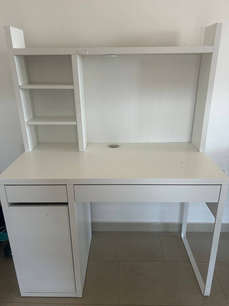 IKEA desk with shelf, used (Limassol) — used — Limassol, Cyprus