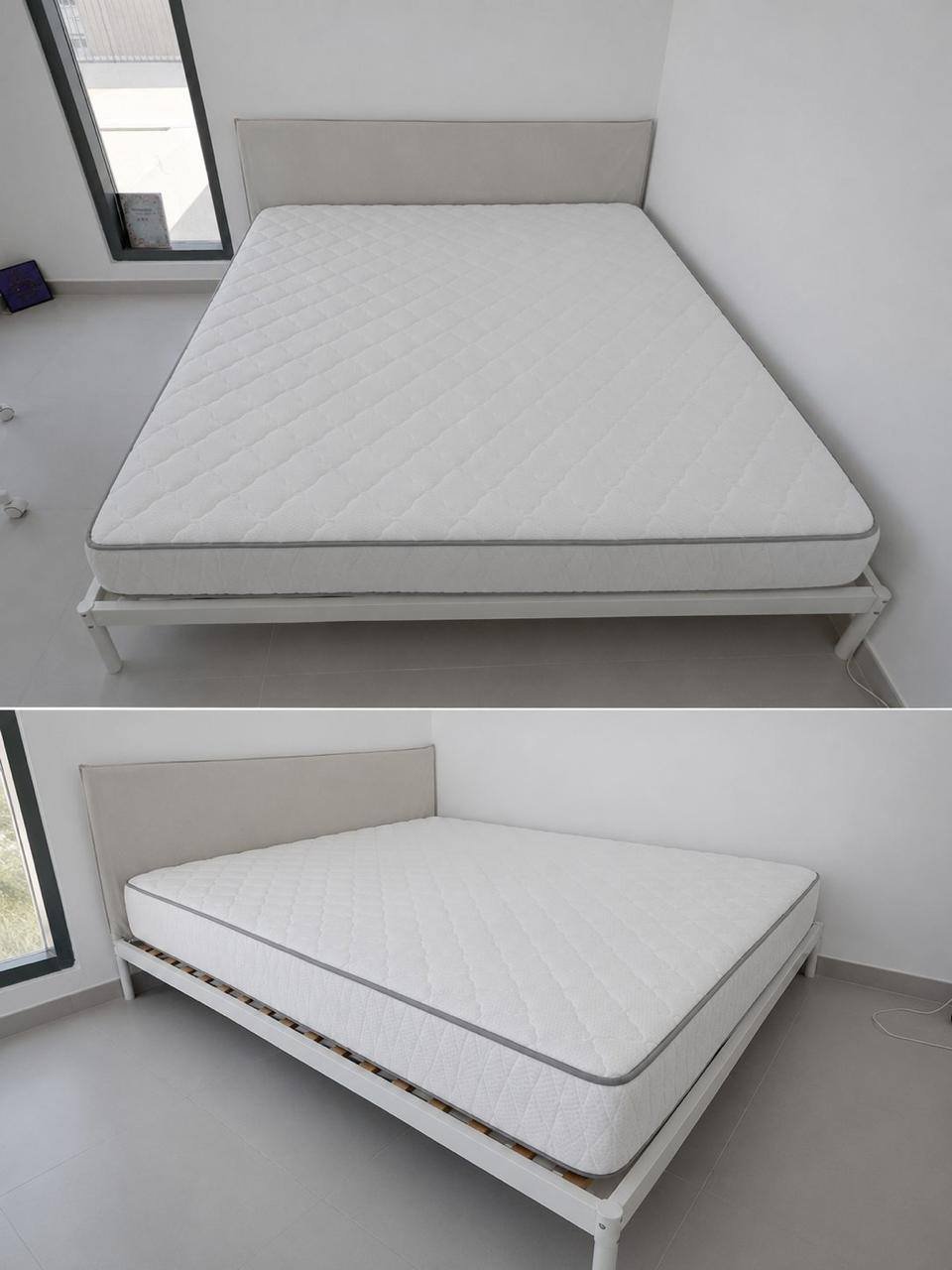 Двуспальная кровать IKEA 250 AED, матрас 180×90 — Дубай, ОАЭ