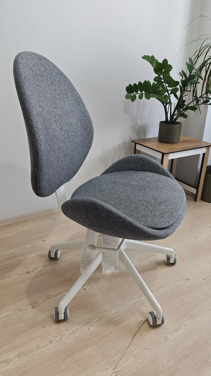 Silla de oficina IKEA HATTEFJÄLL Gunnared gris-blanco — good used — Antalya, Turquía