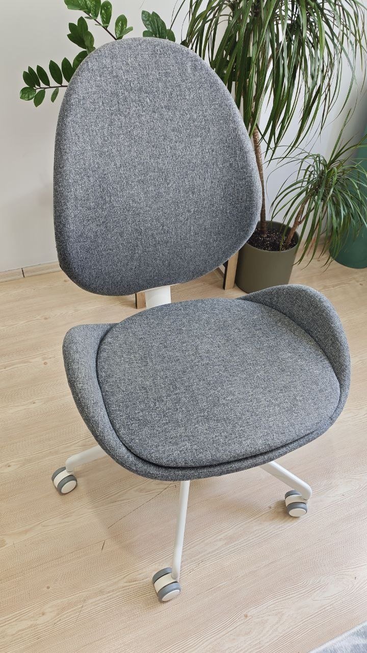 Silla de oficina IKEA HATTEFJÄLL Gunnared gris-blanco — good used — Antalya, Turquía