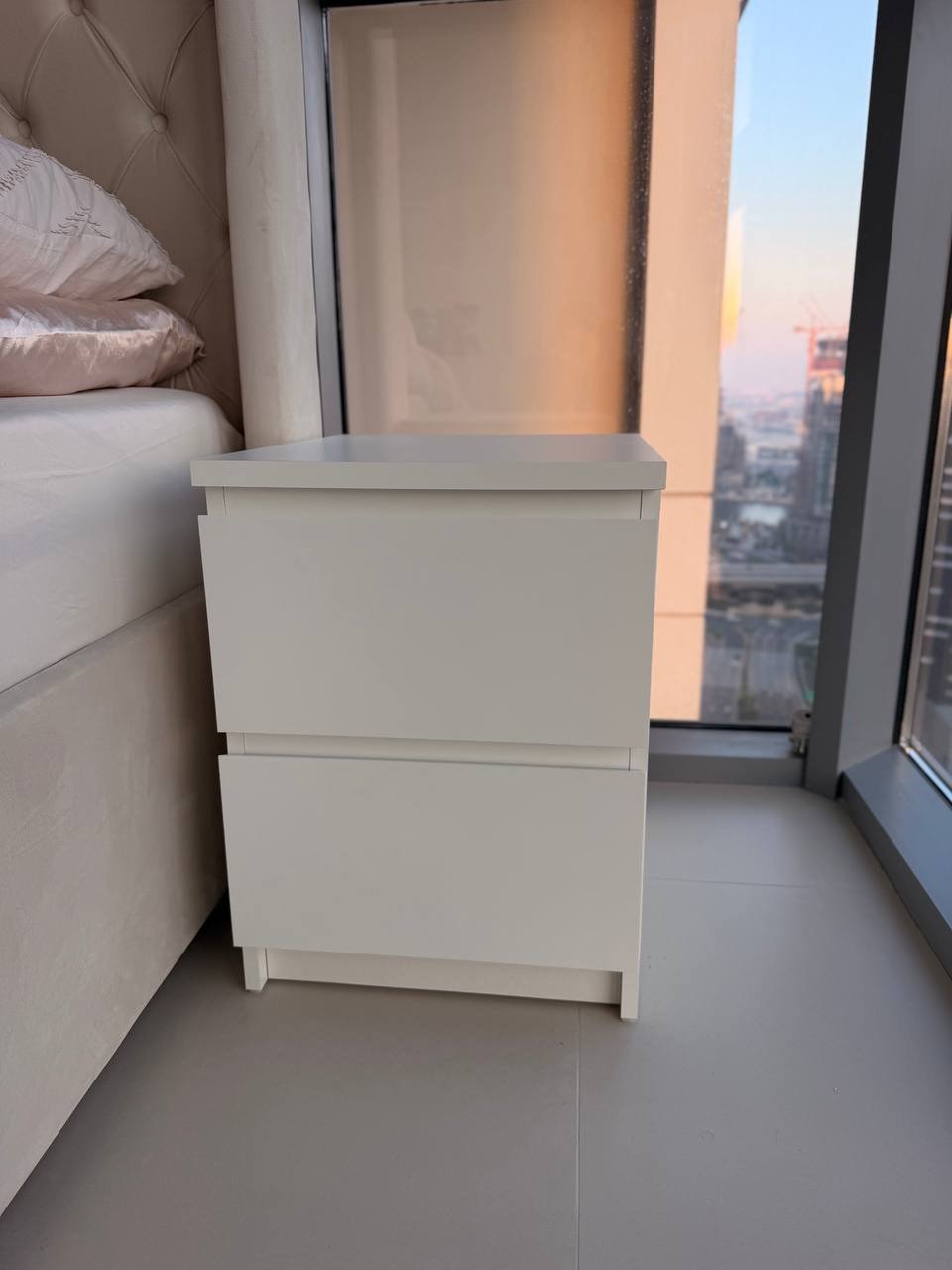 IKEA MALM bedside chest of 2 drawers (2 pcs) — Dubai, UAE