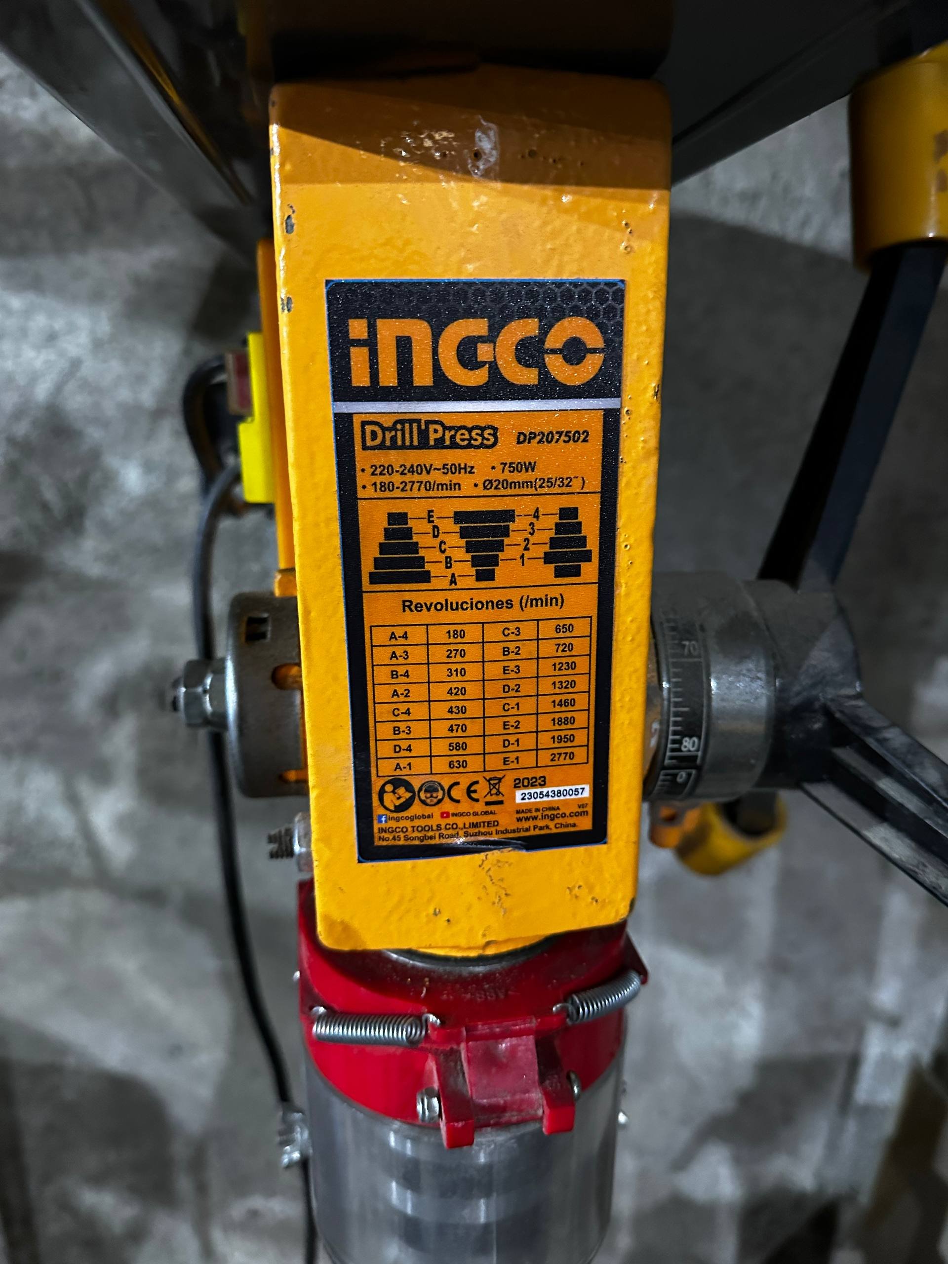 Inco drill press 750 GEL — Batumi, Georgia Inco drill press 750 GEL — used — Batumi, Georgia