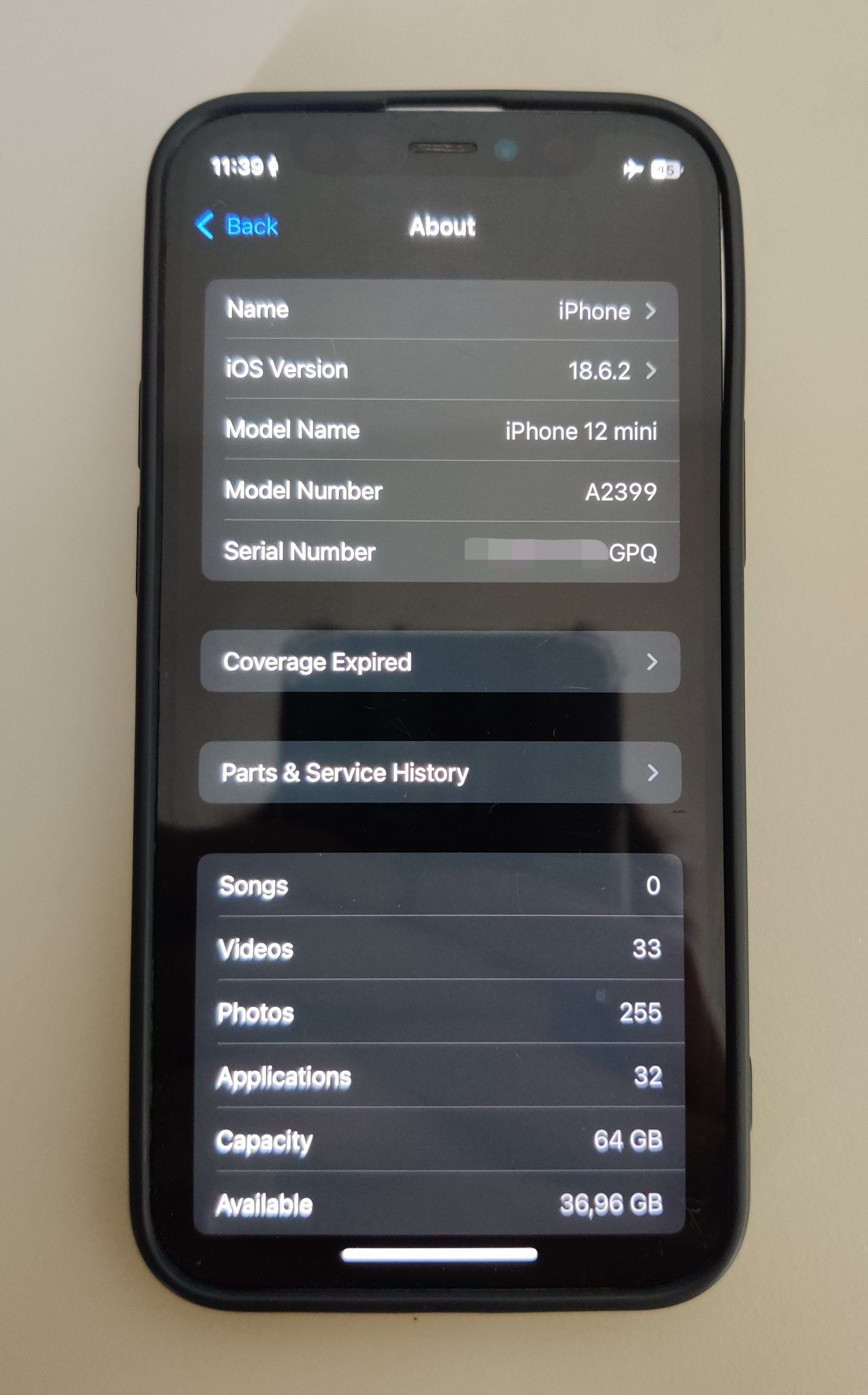iPhone 12 mini 64GB, 77% BH (case included) — Belgrade, Serbia iPhone 12 mini 64GB, 77% BH (case included) — Belgrade, Serbia