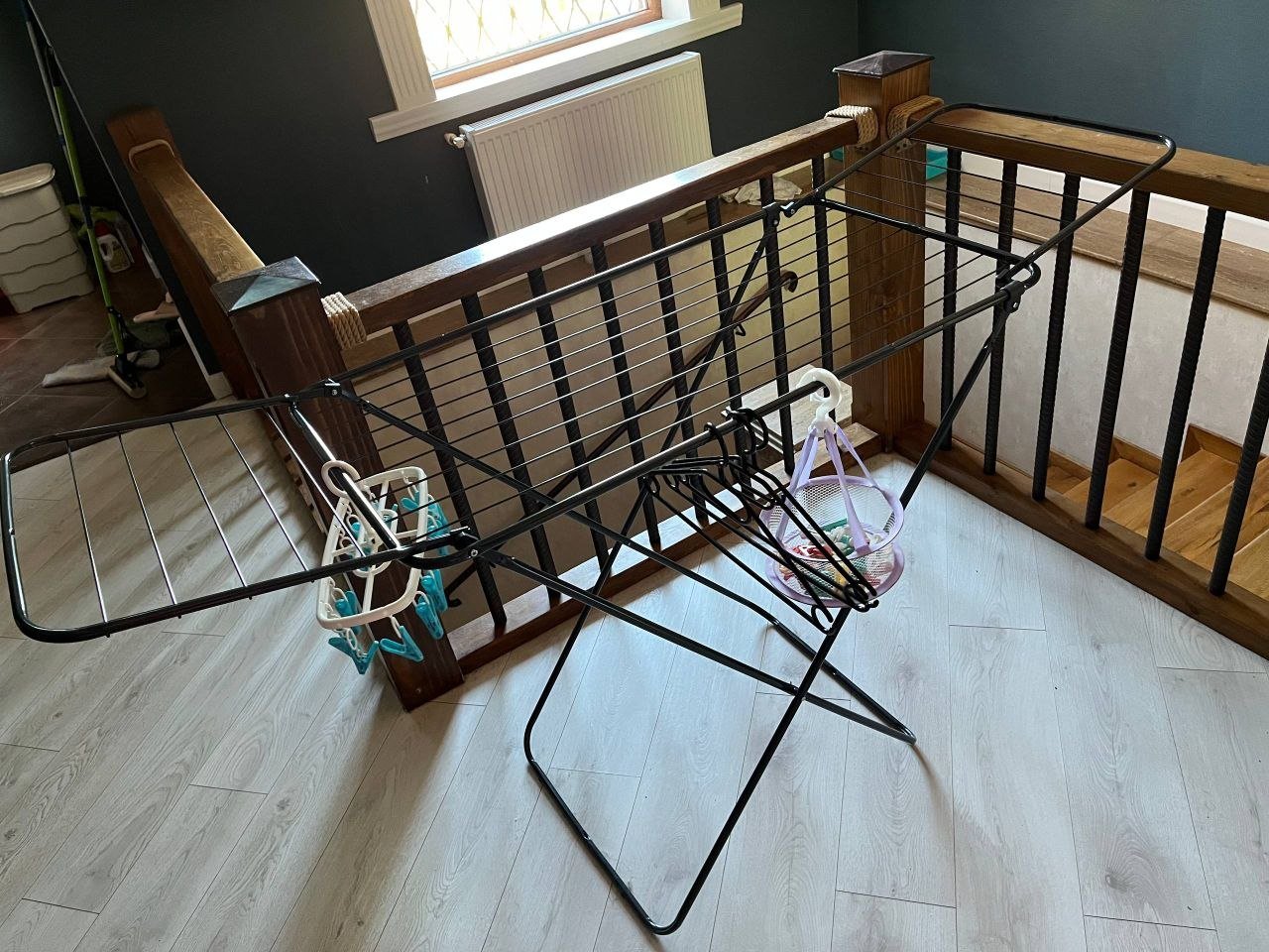 JYSK clothes drying rack + Picooc smart scale — new — Tbilisi, Georgia