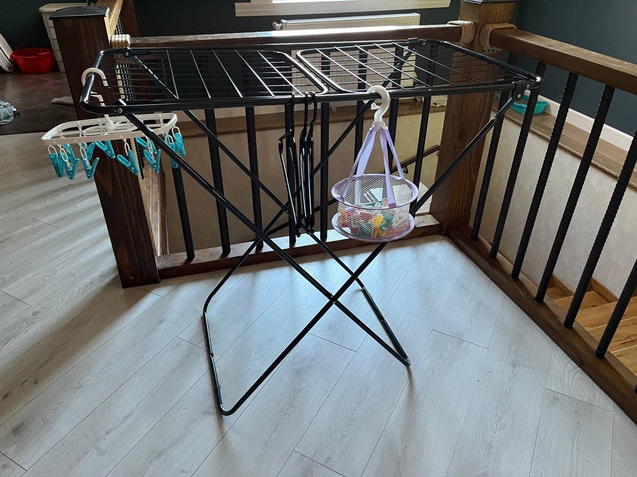 JYSK clothes drying rack + Picooc smart scale — new — Tbilisi, Georgia
