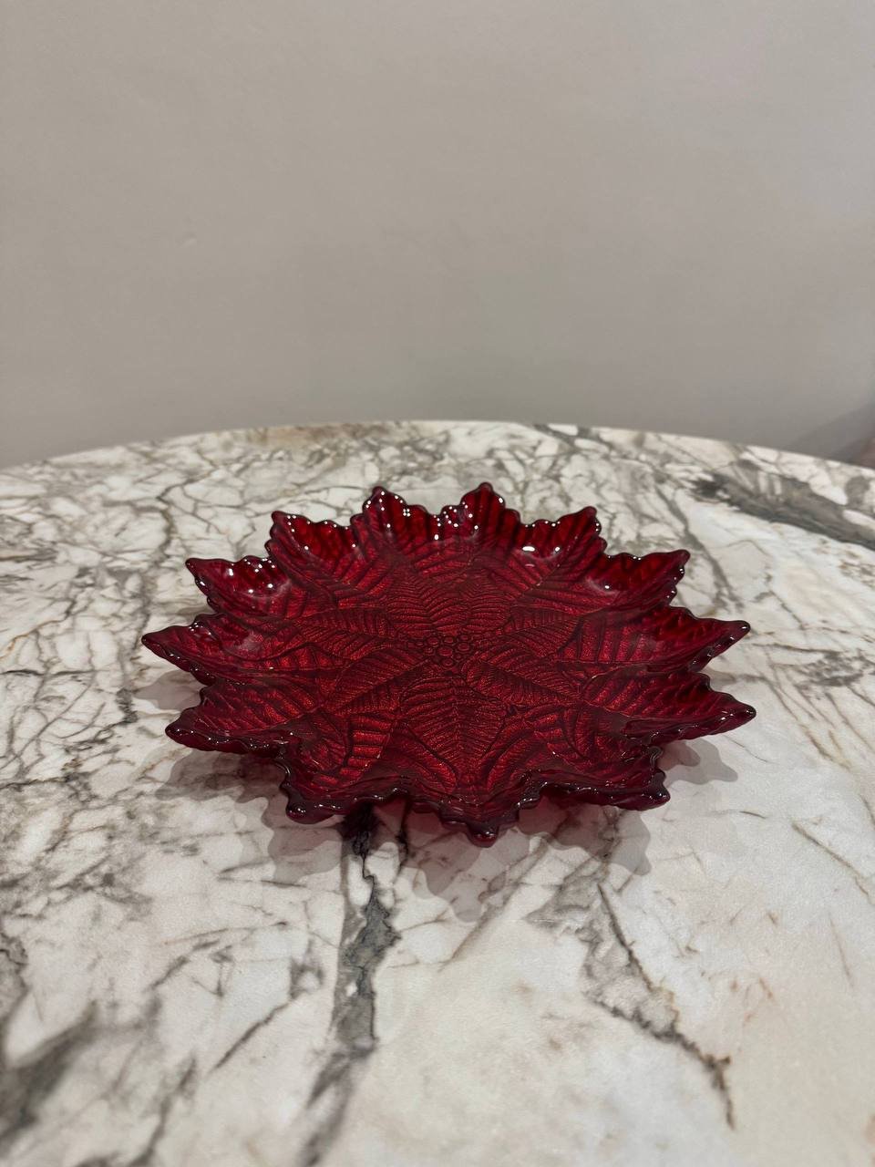KÜCHENLAND festive plates 22 cm, ruby color (set of 4) — Alanya, Turkey