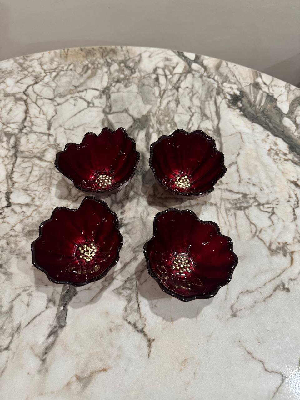 Cuencos con forma de flor KÜCHENLAND, set de 4 — Alanya, Turquía