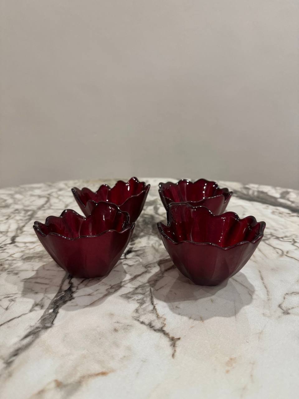 Cuencos con forma de flor KÜCHENLAND, set de 4 — Alanya, Turquía
