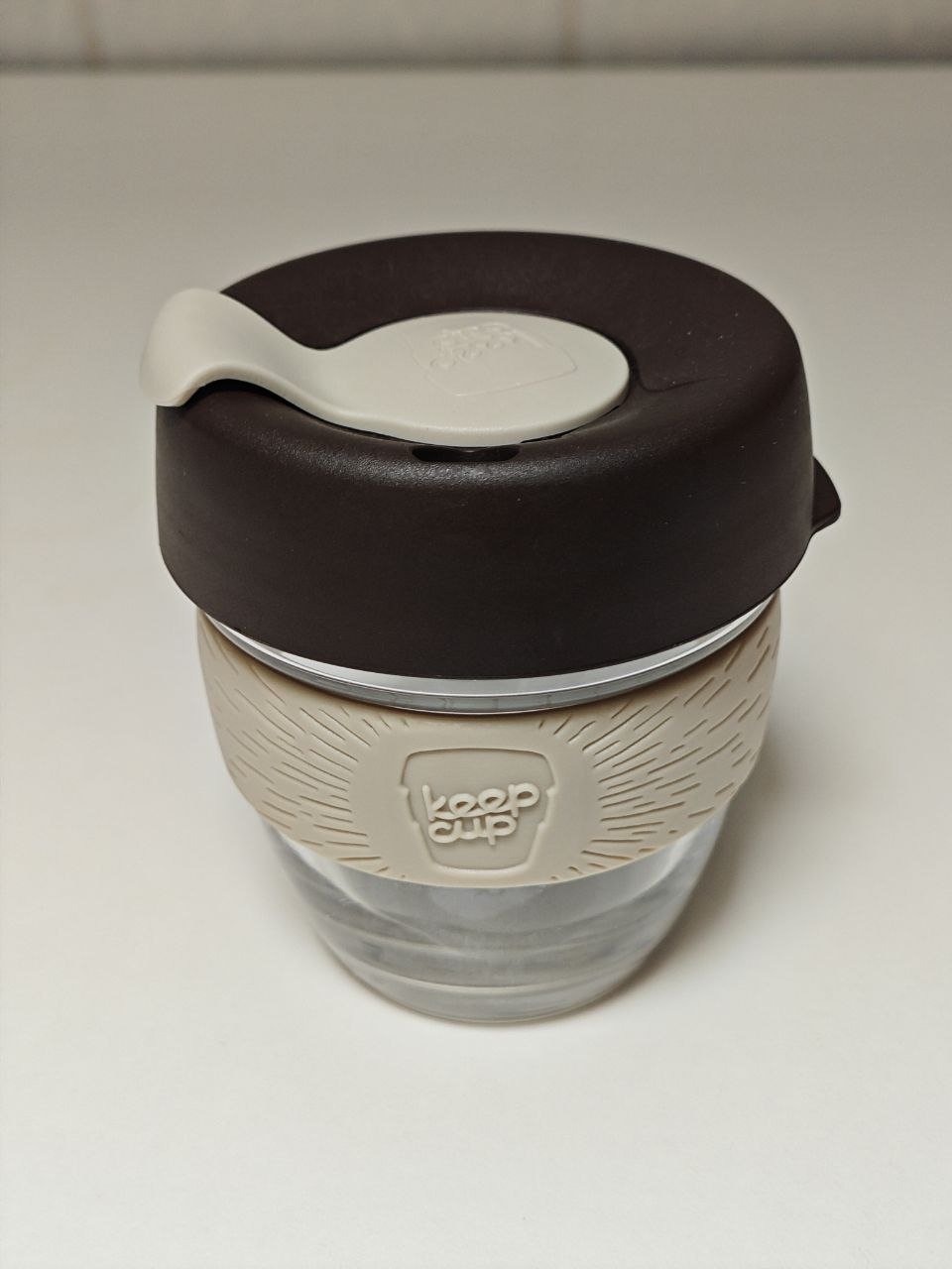 Vaso KeepCup 227 ml para café beige o rosa — excellent — Belgrado, Serbia