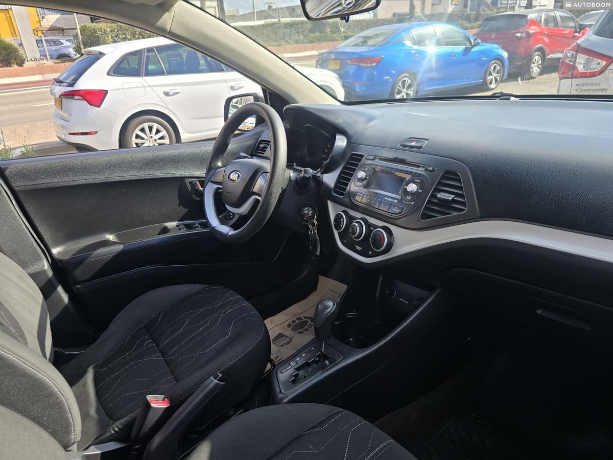 Kia Picanto 2012 LX automatic silver — Tel Aviv, Israel