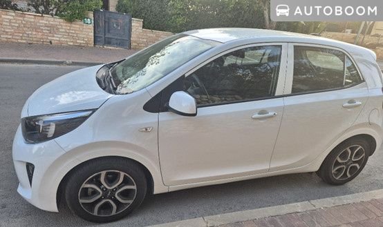 Kia Picanto 2023 LX white automatic — Tel Aviv, Israel