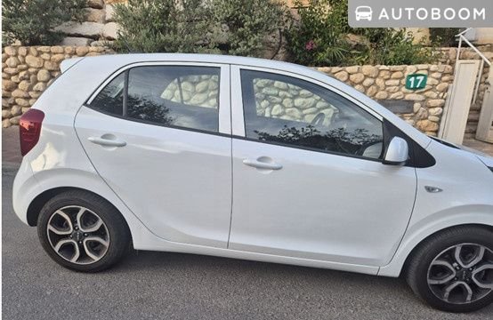 Kia Picanto 2023 LX white automatic — Tel Aviv, Israel