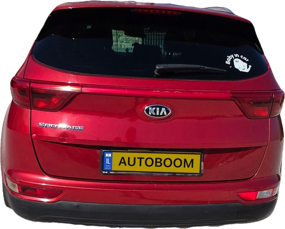 Kia Sportage 2017 Urban red automatic — Tel Aviv, Israel