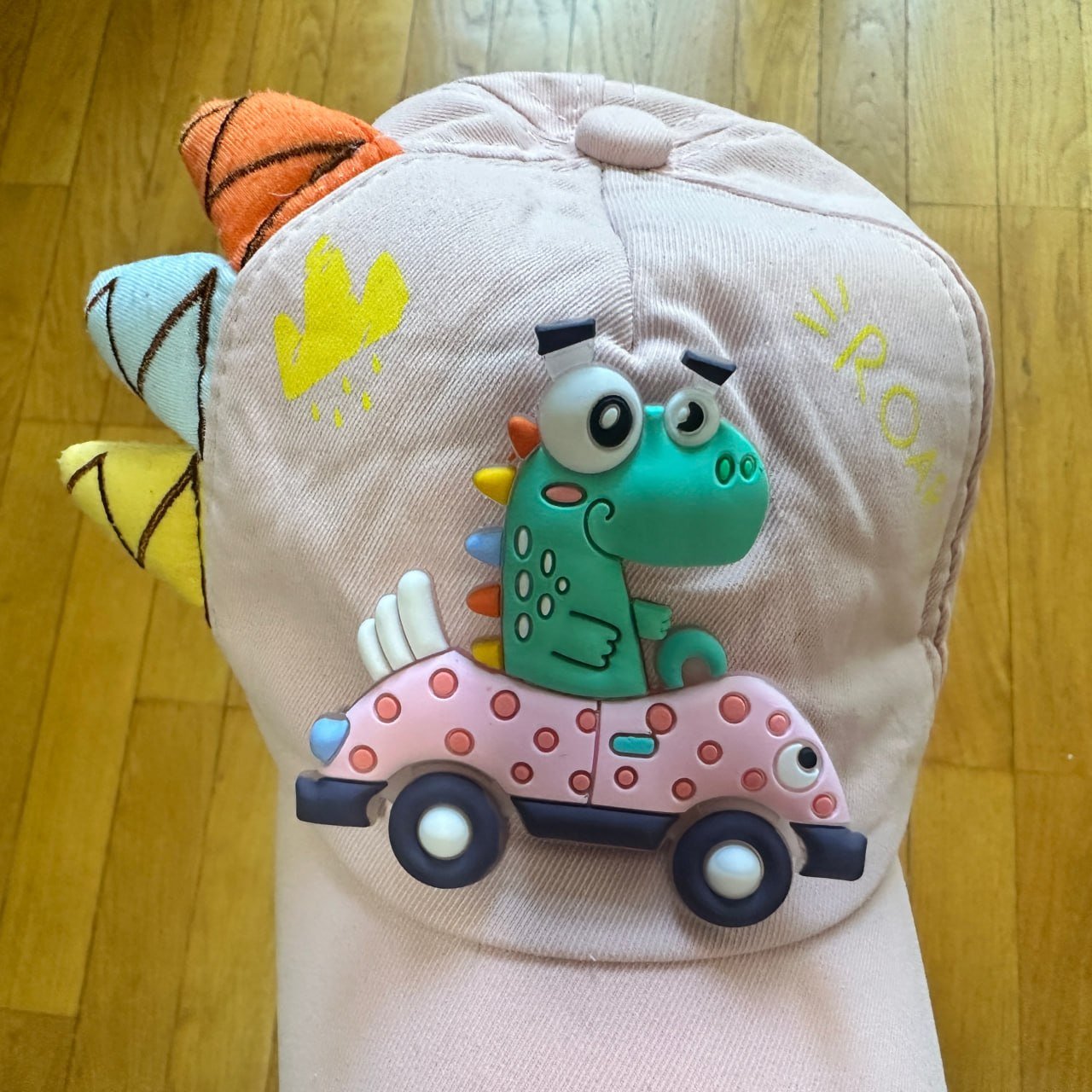 Kids dinosaur baseball cap pink — Belgrade, Serbia